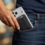 Luxury MagSafe wallet.