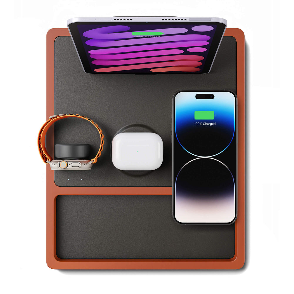 quad tray wireless charger - 09