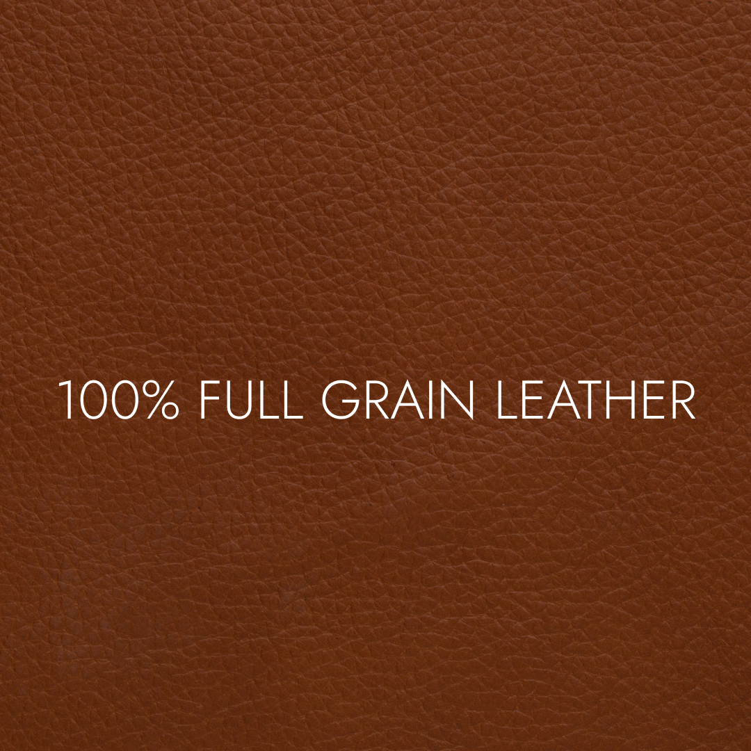 quad made from full grain leather