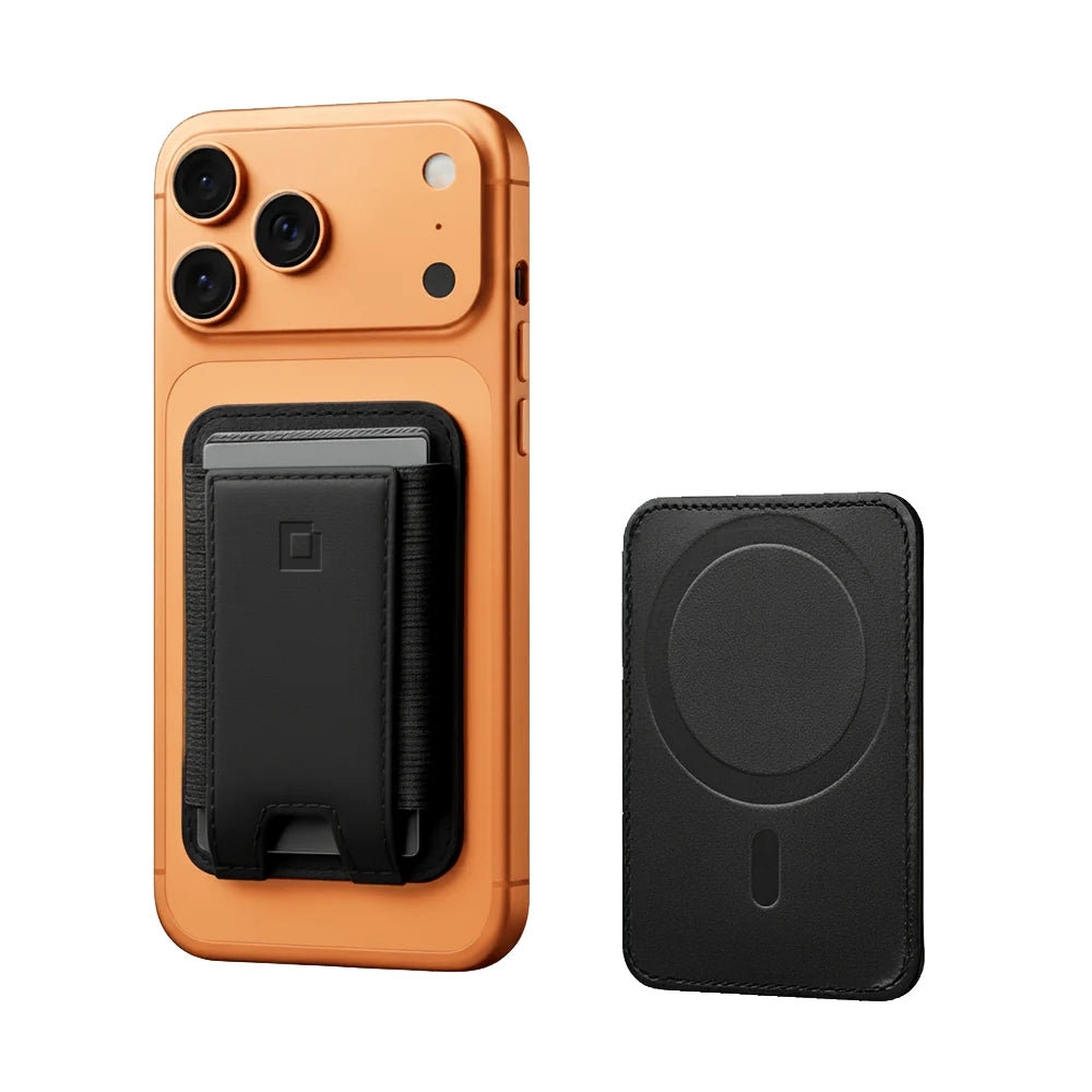Leather Wallet MagSafe RFID Blocking | Full-Grain Black | NYTSTND