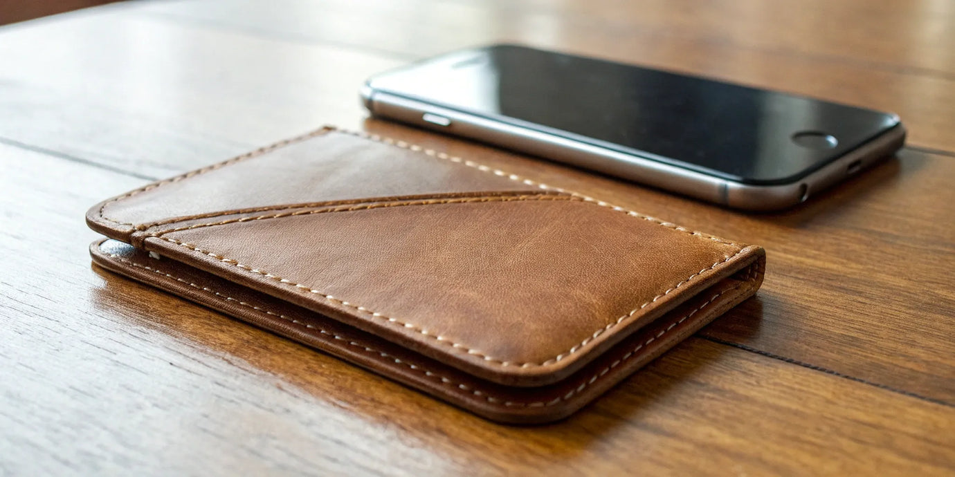Luxury MagSafe wallet.