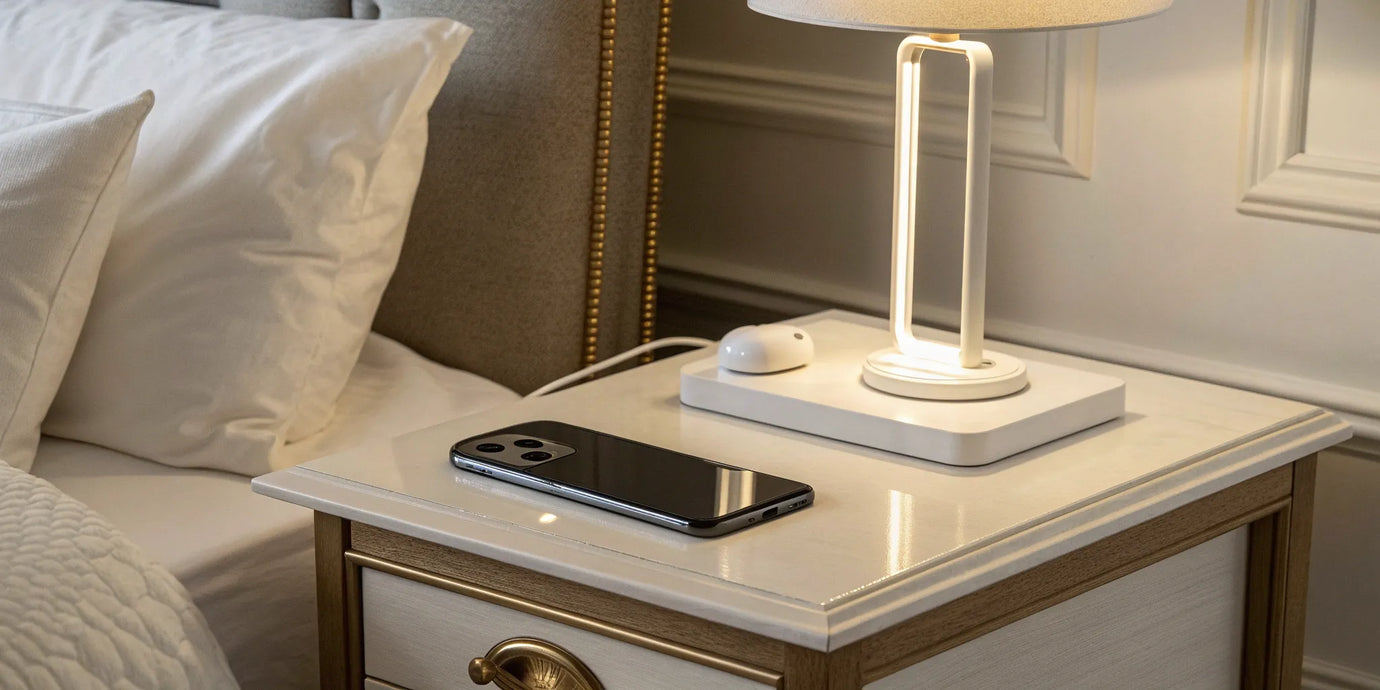 2-in-1 MagSafe charger powers a smartphone and earbuds.
