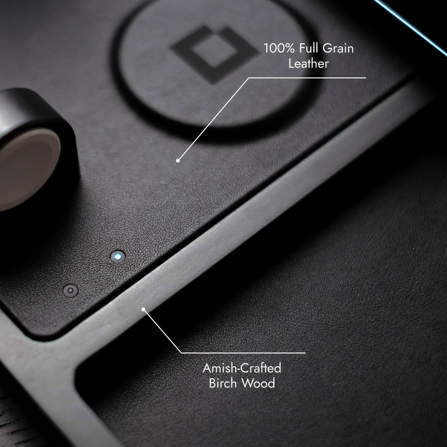 The best dual MagSafe charger for an iPhone and AirPods on a modern nightstand.