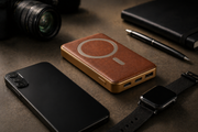 Various 10000mAh magnetic wireless power banks displayed for comparison.