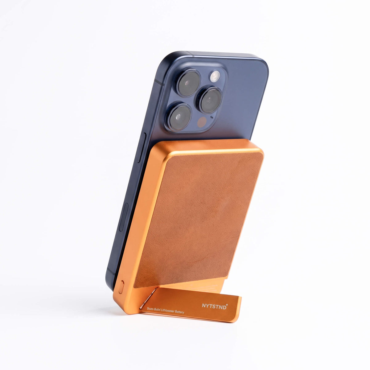 Magnetic Power Bank Qi2.2 - 25W Fast Charging, Semi-Solid - 10,000mAh - Saddle