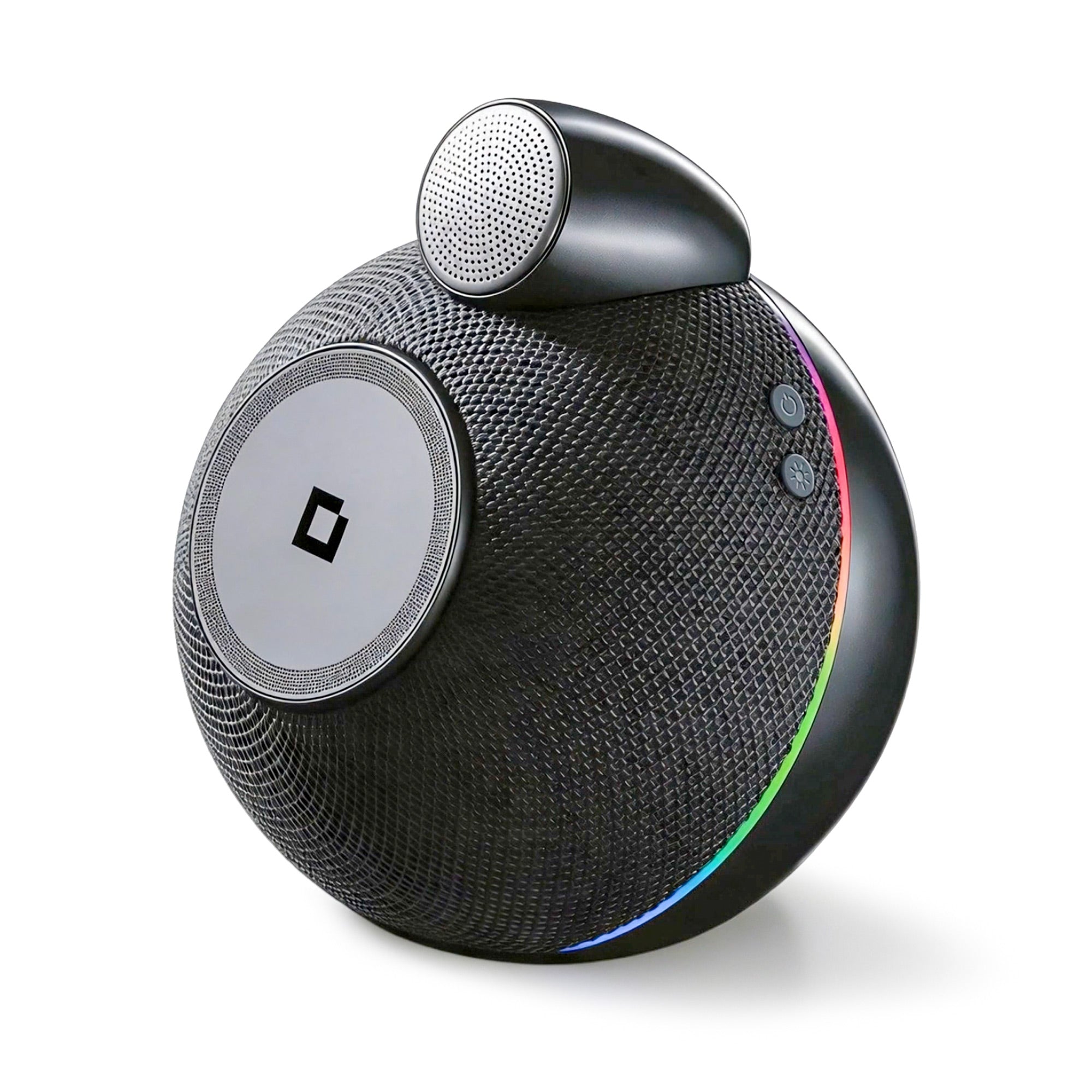 ORB Audio Qi2.2 Wireless Charger with Bluetooth Speaker - Dark Grey