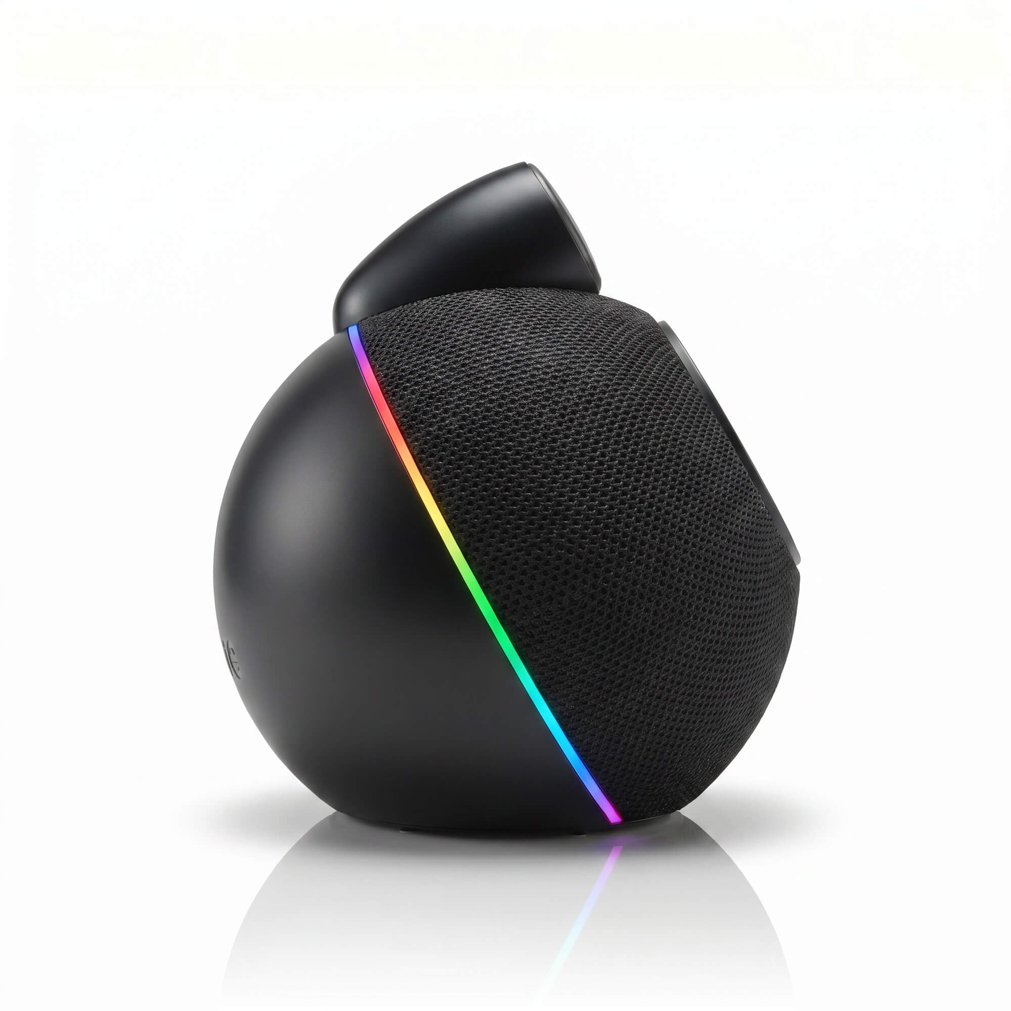 ORB Audio Qi2.2 Wireless Charger with Bluetooth Speaker - Dark Grey