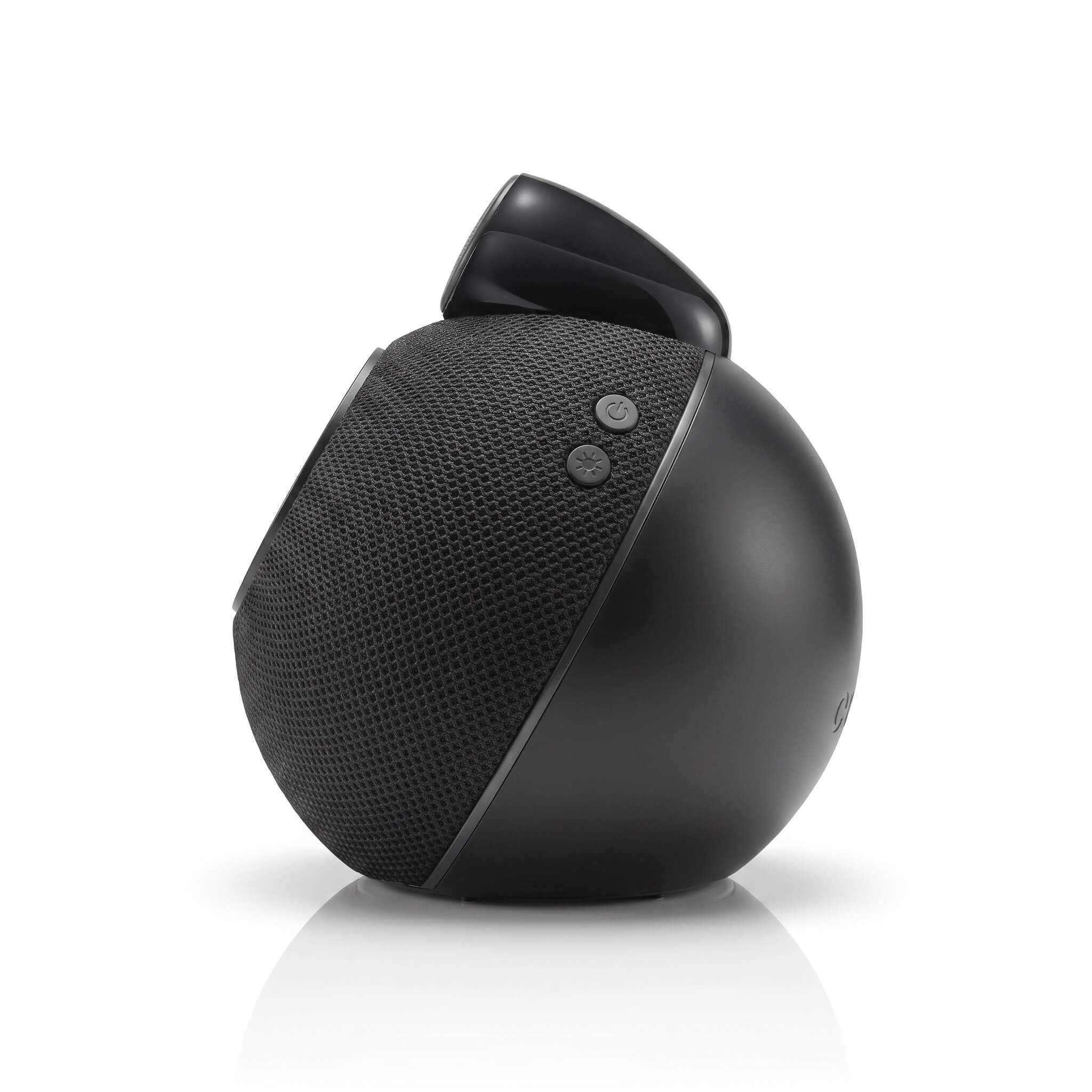 ORB Audio Qi2.2 Wireless Charger with Bluetooth Speaker - Dark Grey