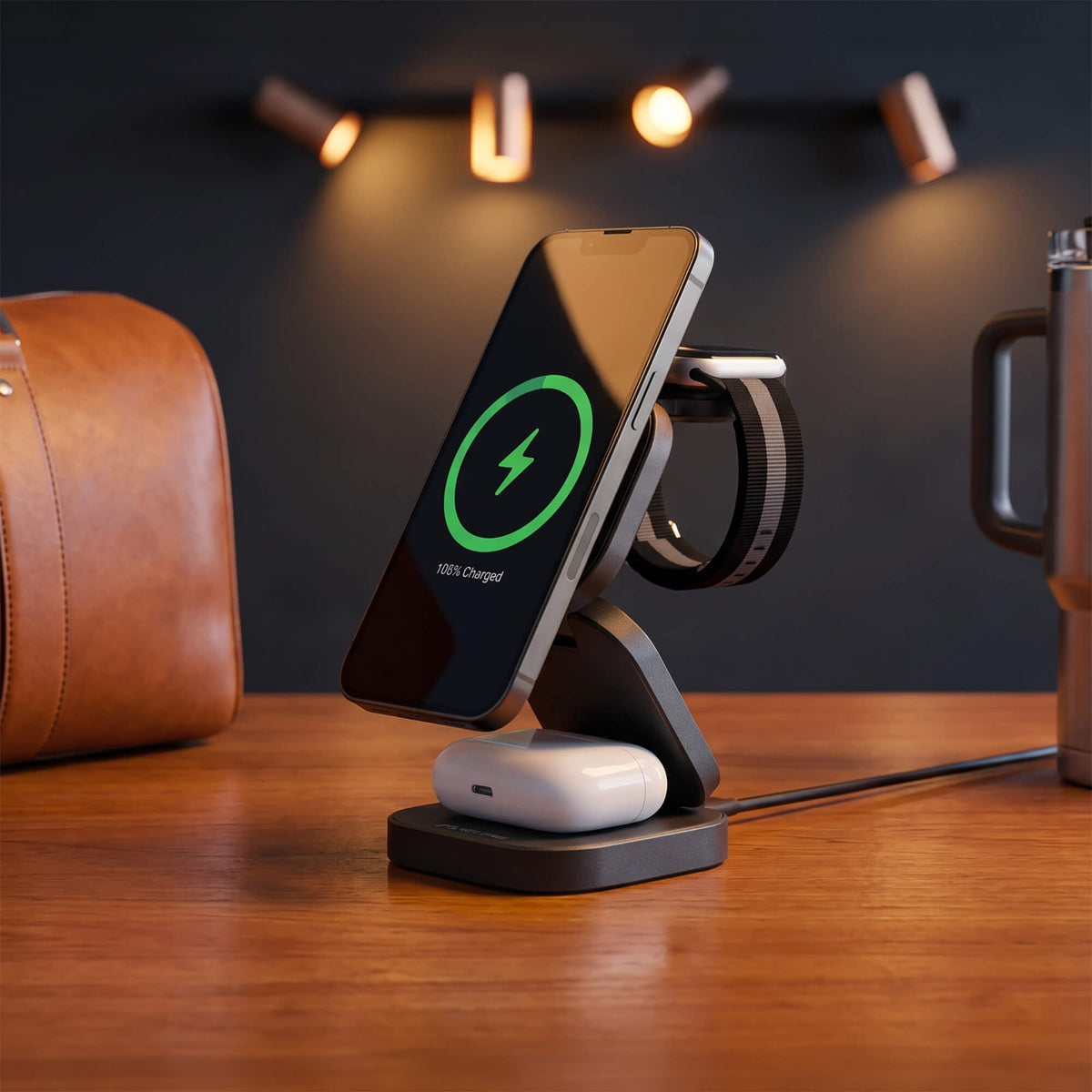 Trio Flex Qi2 Fast Wireless Charger