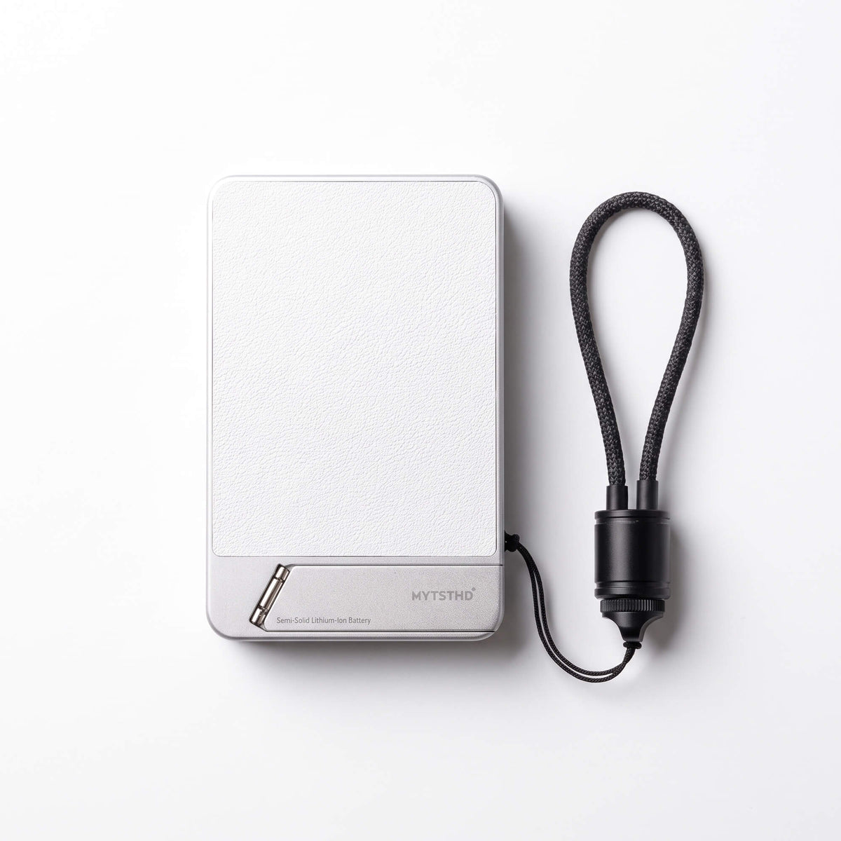 Magnetic Power Bank Qi2.2 - 25W Fast Charging, Semi-Solid - 10,000mAh - White