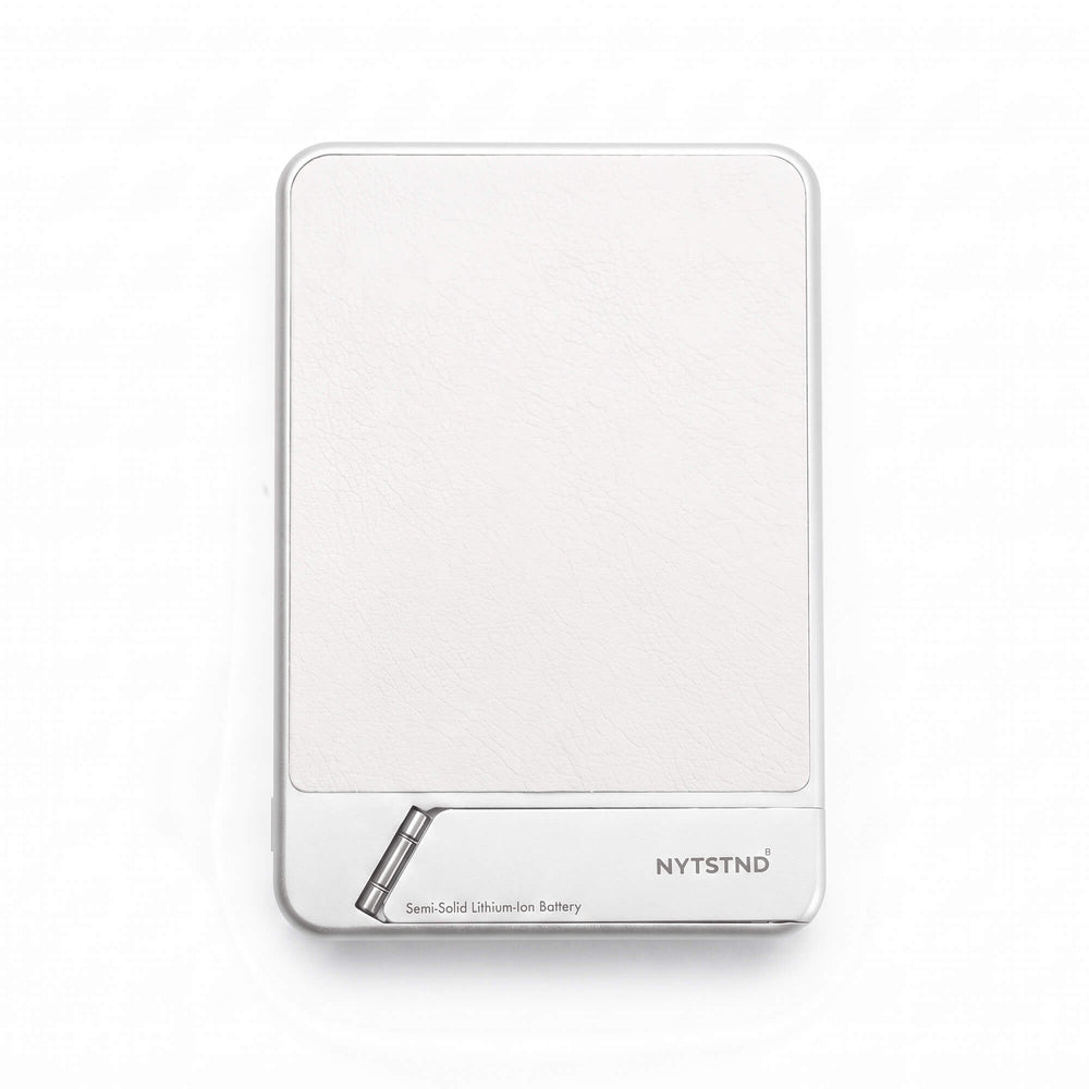 Magnetic Power Bank Qi2.2 - 25W Fast Charging, Semi-Solid - 10,000mAh - White