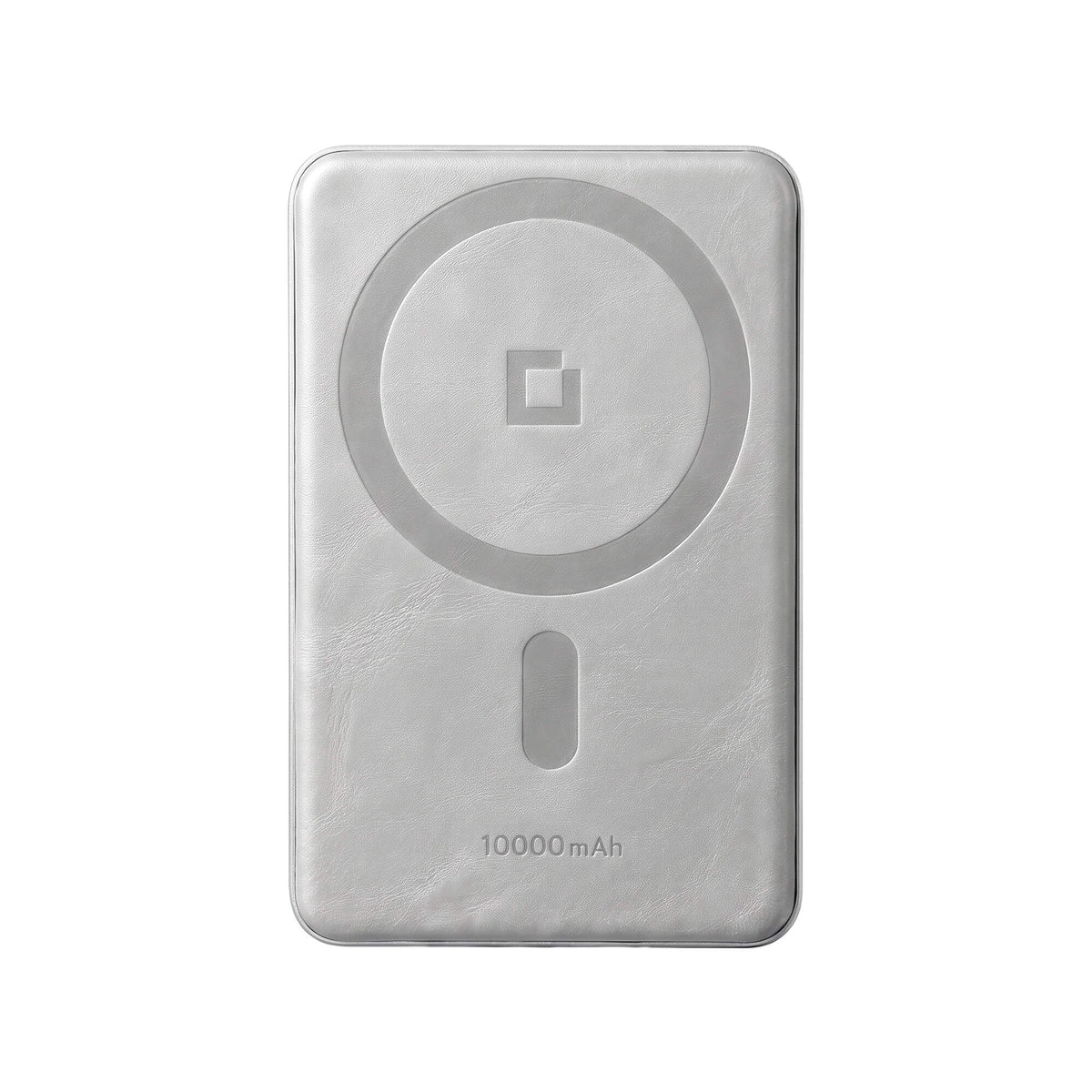 Magnetic Power Bank Qi2.2 - 25W Fast Charging, Semi-Solid - 10,000mAh - White
