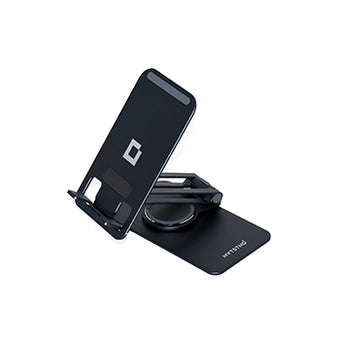 QUAD TRAY Black - 4-in-1 MagSafe Oak Wireless Charger with iPad Stand  Support